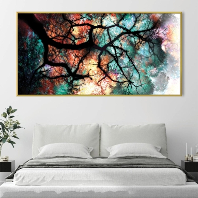 Toile Feuilles de Translucidité