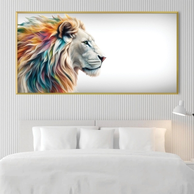 Toile Regard de Lion