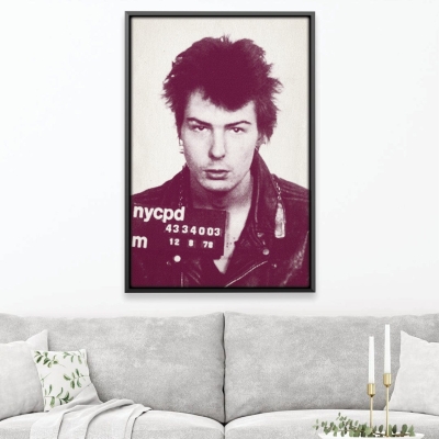 Sid Mugshot Toile Violette