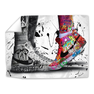 Sneaker Graffiti Love Cadre facile à construire
