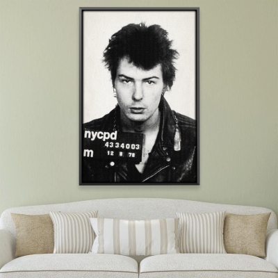 Sid Mugshot Toile Noire