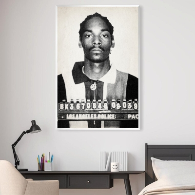 Snoop Mugshot Toile Noire