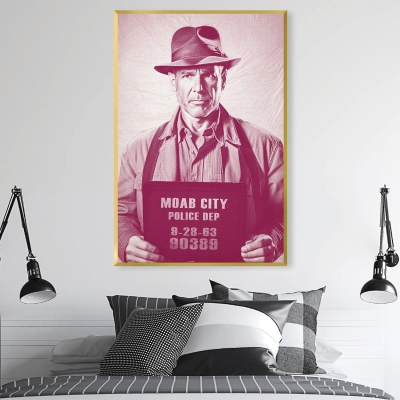 Toile Magenta Mugshot Indiana