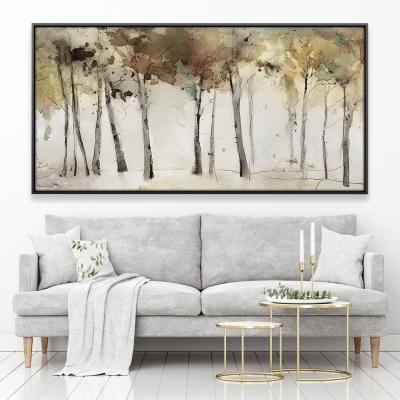 Toile de forêt douce
