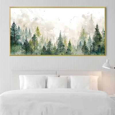 Toile Nuances de forêt