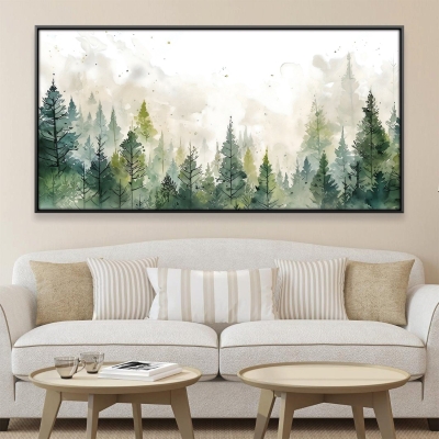 Toile Nuances de forêt