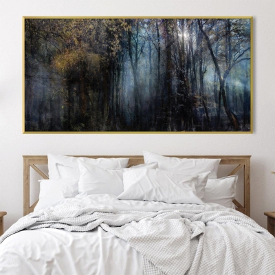 Toile Arbres mystérieux