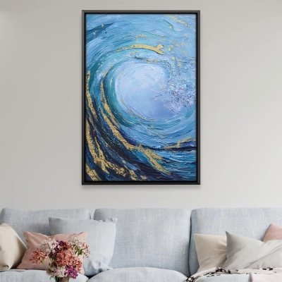 Toile abstraite