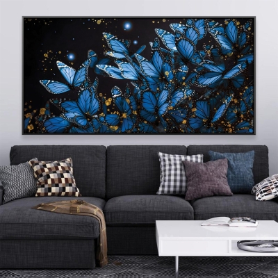 La toile effet papillon