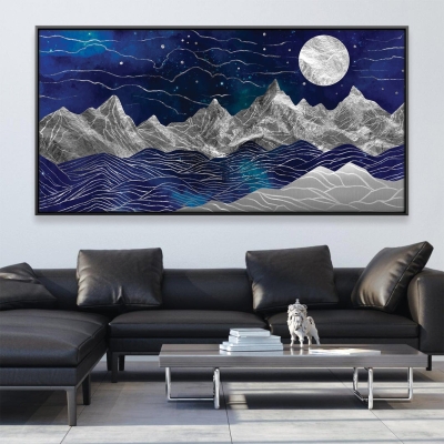 Toile Montagnes d’Argent