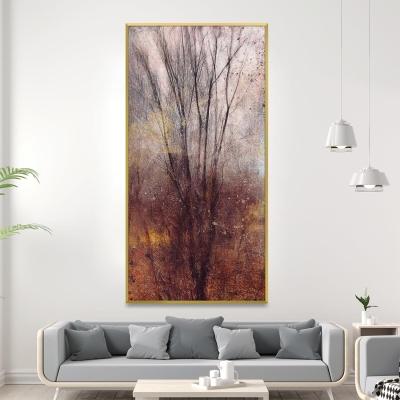 Toile abstraite d’automne