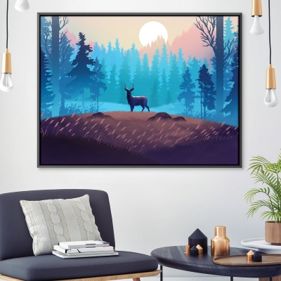 Bois dans la toile de la forêt
