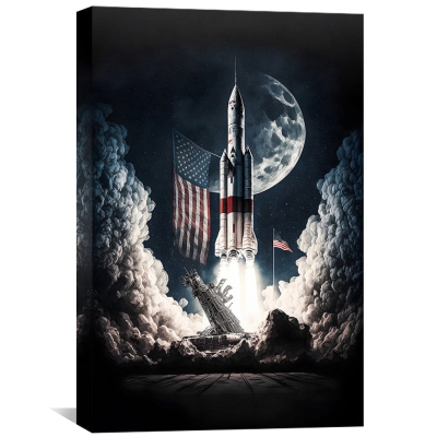 Toile de course spatiale
