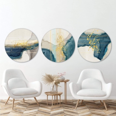 Toile abstraite spirituelle - Cercle
