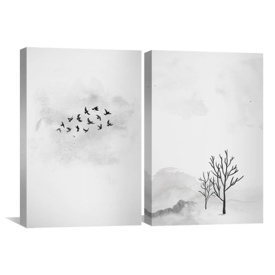 Toile Nature Charbon