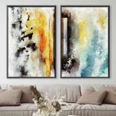 Toile Transcender les couleurs