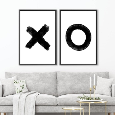 Toile X et O