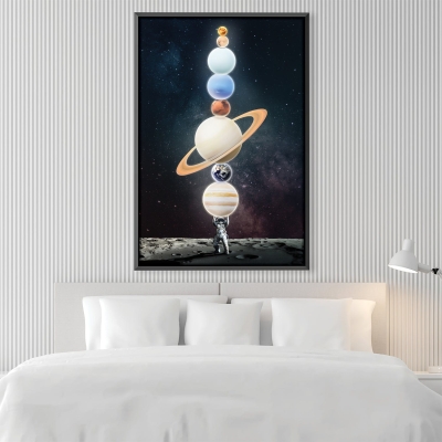 Toile de pile spatiale