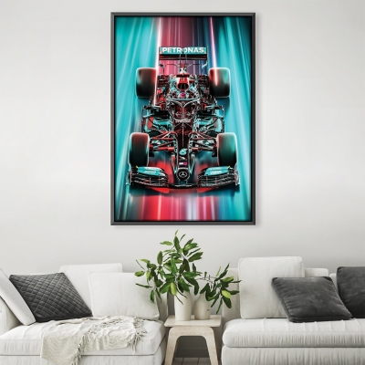 Toile de vitesse au néon