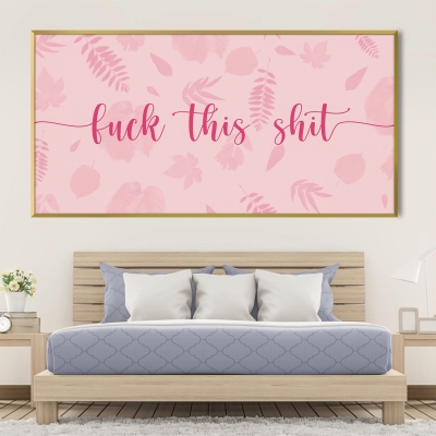 F Cette toile de merde