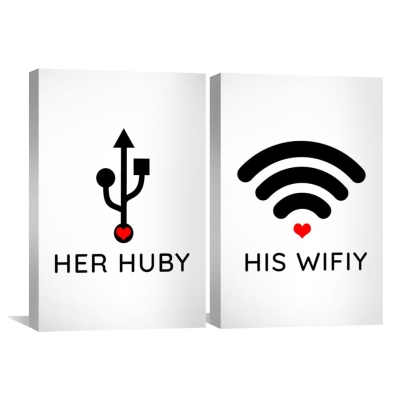 Toile Huby & Wifey