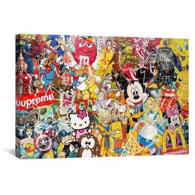 Toile Graffiti Millénaire