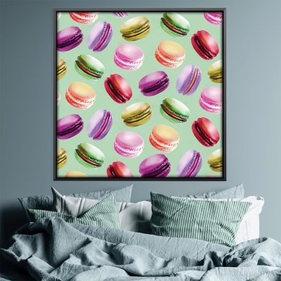 Toile Frénésie Macaron