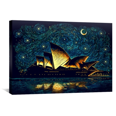 Toile Opéra Étoilé