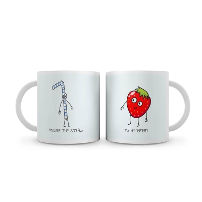 Tasse de paille à ma baie