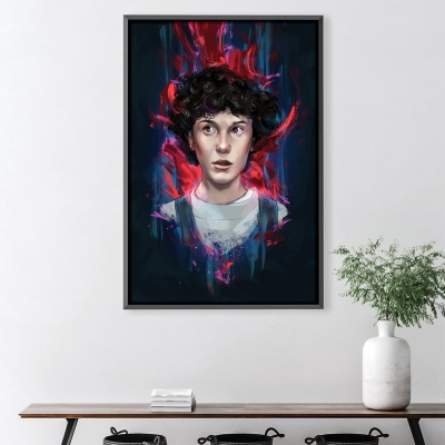 Stranger Things Eleven Leinwand