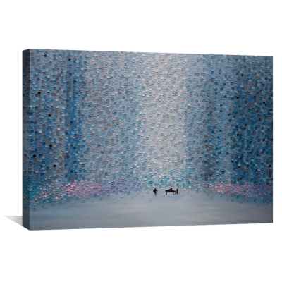 Toile Musique Et Pluie