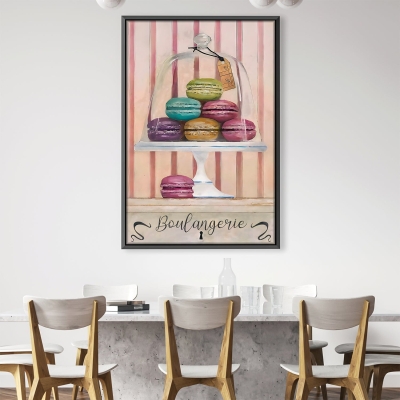 Toile Présentoir Macarons