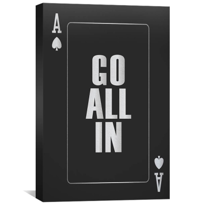 Gehen Sie All-In – Silberne Leinwand