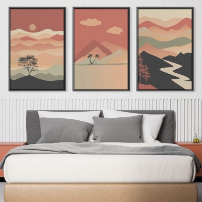 Toile Collines et Flux