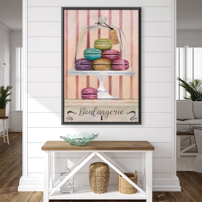 Toile Présentoir Macarons