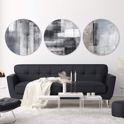 Toile Pierre - Cercle