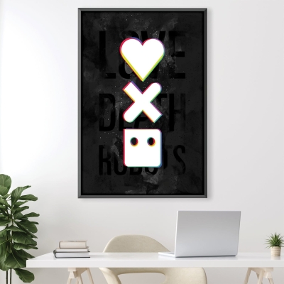 Toile Amour, Mort et Robots 2