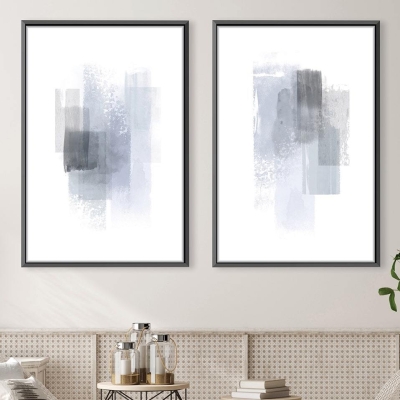 Toile violette délavée