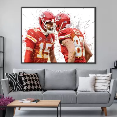 Kansas City Hall of Fame Duo-Leinwand