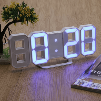 Horloge de bureau numériseur