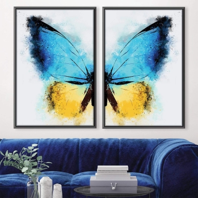 Toile Papillon Brillant
