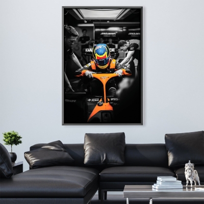 Toile de pilote F1