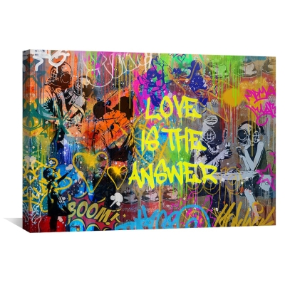 Toile de réponse Graffiti