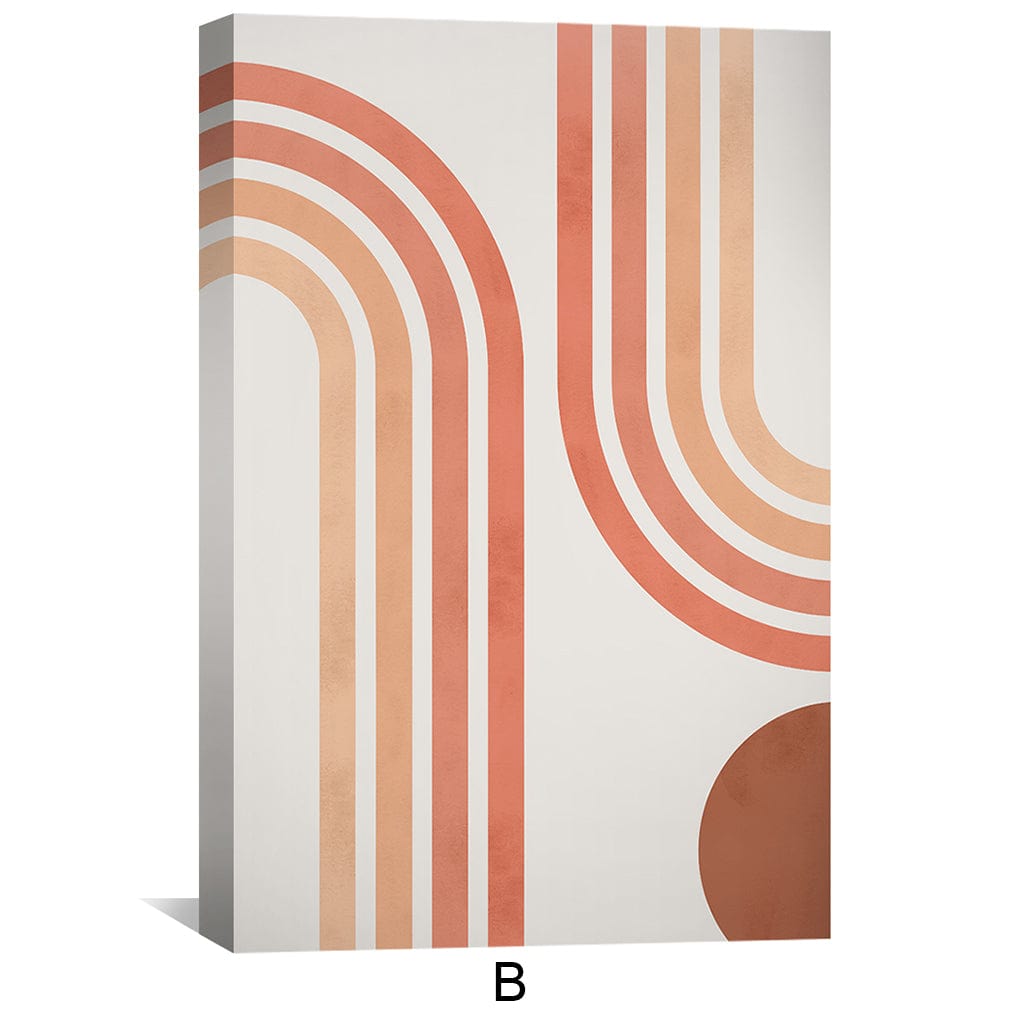 Toile de formes simples