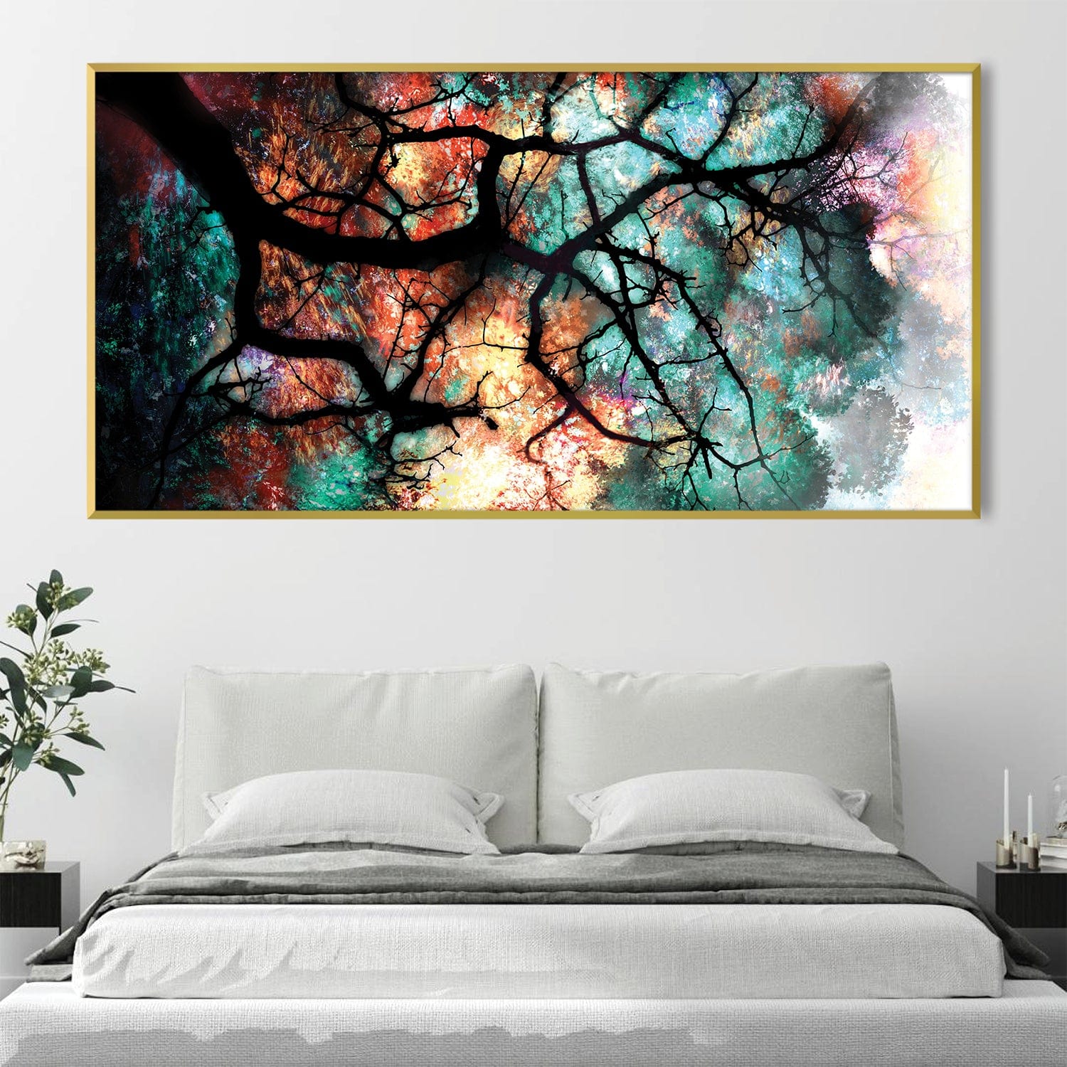 Toile Feuilles de Translucidité