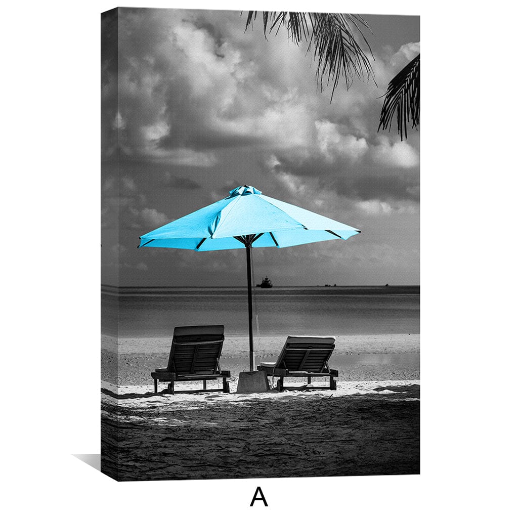 Tableau Plages Bleues