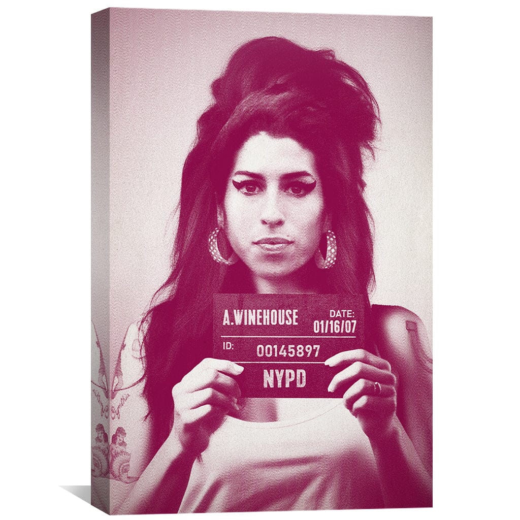 Toile magenta Amy Mugshot