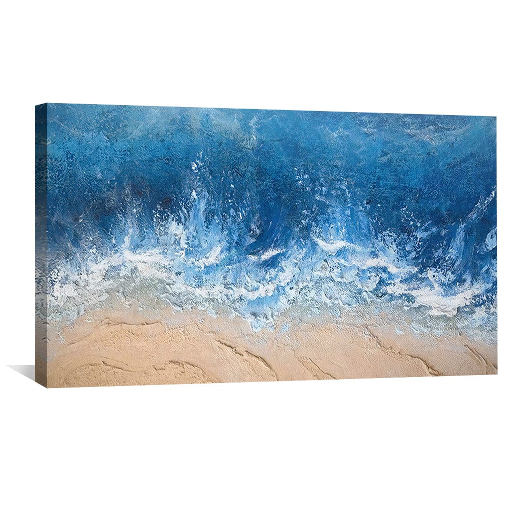 Toile de vagues de mer