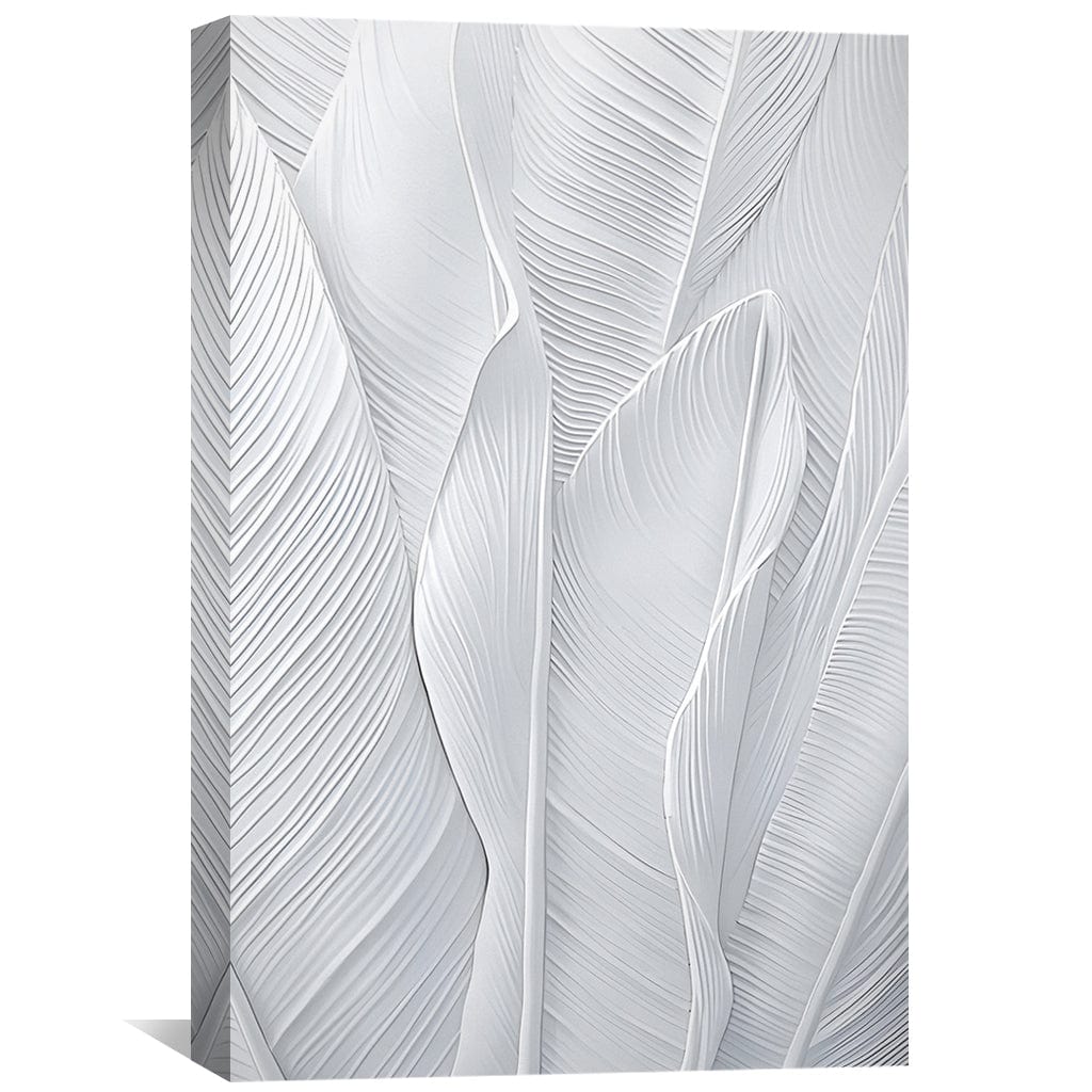 Toile Feuille Blanche