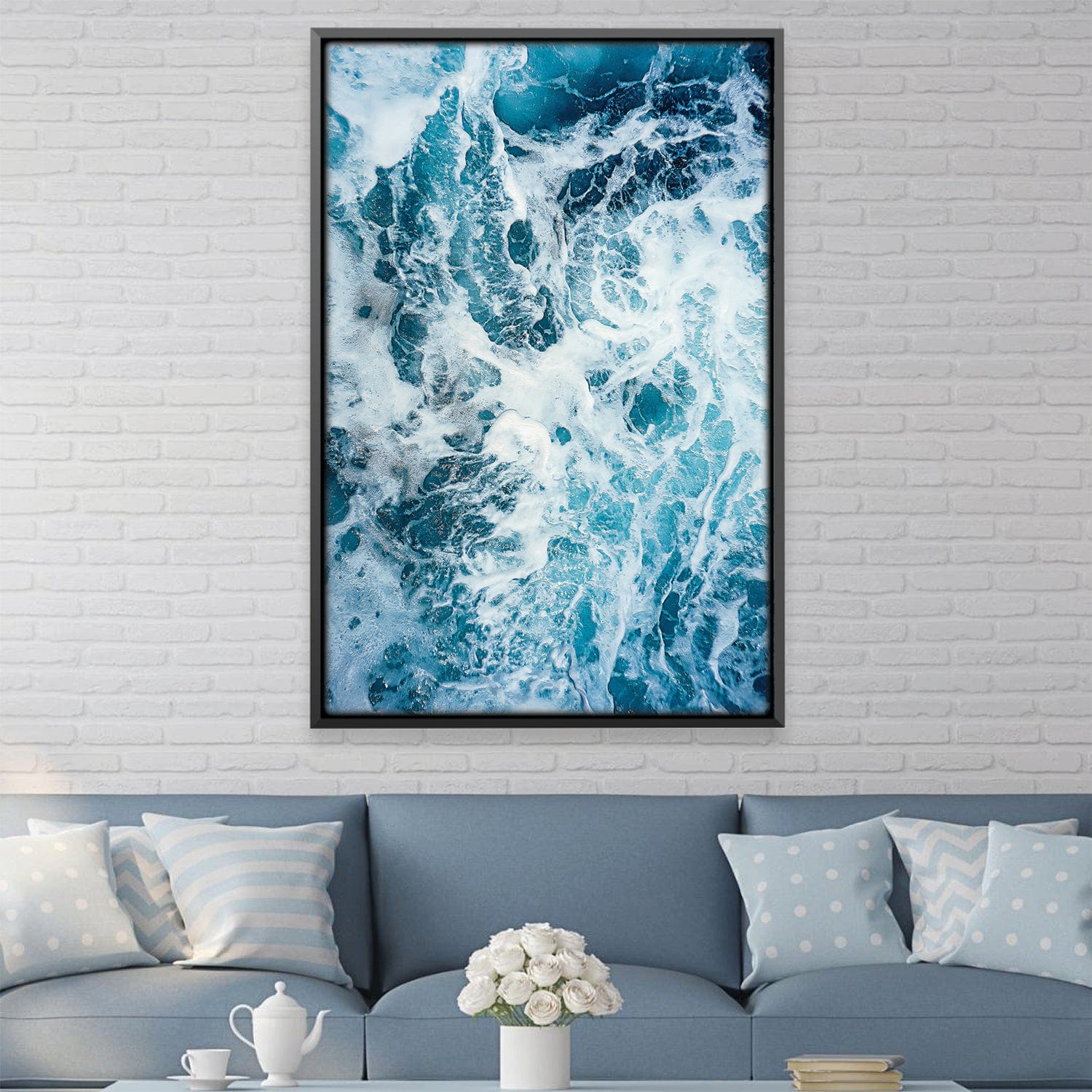 Toile Mélange Océan